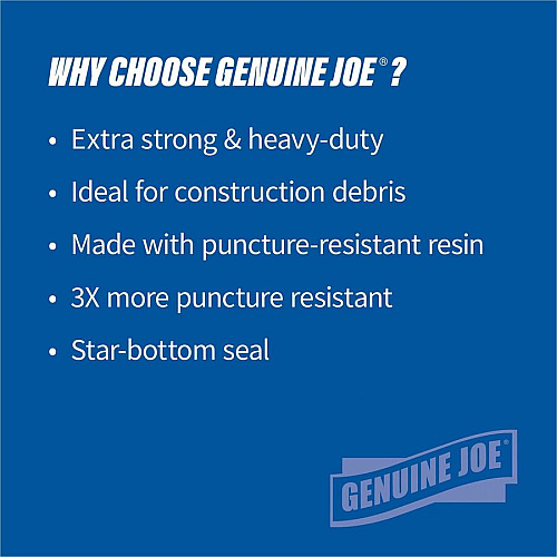 Genuine Joe Heavy-Duty Trash Can Liners (01535PL)