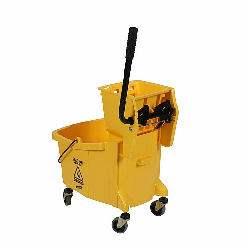 Genuine Joe 35-quart Side Press Mop Bucket & Wringer Combo (02347PL)