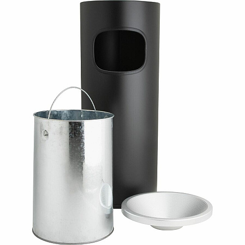 Genuine Joe Fire-safe 3-Gallon Ashtray Receptacle (58884PL)