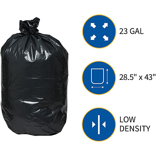 Genuine Joe Slim Jim 23-gallon Can Liners (70057PL)