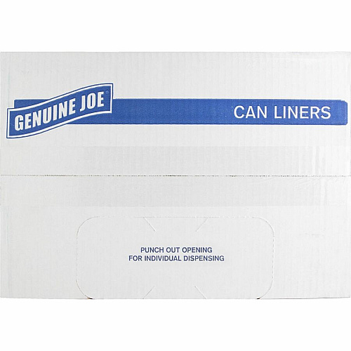 Genuine Joe Maximum Strength Trash Can Liner (70343PL)