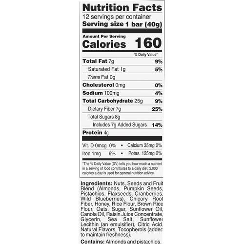 This Saves Lives Wild Blueberry/Pistachio Bar (00445)