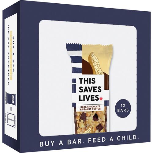 This Saves Lives Dark Chocolate/Peanut Bar (00447)