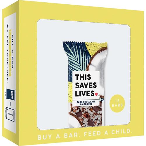 This Saves Lives Dark Chocolate & Coconut Bar