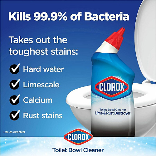 Clorox Toilet Bowl Cleaner Lime & Rust Destroyer (00275BD)