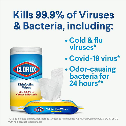Clorox Disinfecting Cleaning Wipes (01593BD)