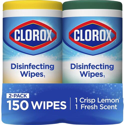 Clorox Disinfecting Wipes Value Pack, Bleach-Free Cleaning Wipes (01599BD)