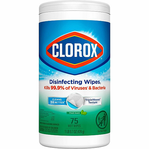 Clorox Disinfecting Wipes, Bleach-Free Cleaning Wipes (01656PL)