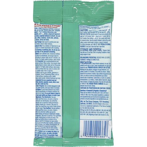 Clorox On The Go Disinfecting Wipes (01665BD)