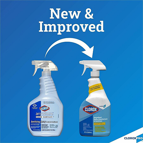 CloroxPro™ Anywhere Daily Disinfectant and Sanitizer (01698BD)