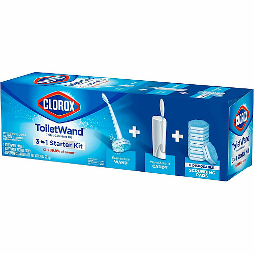 Clorox ToiletWand Disposable Toilet Cleaning System (03191BD)