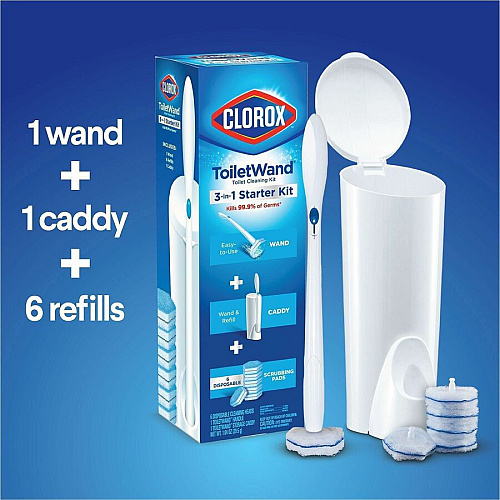 Clorox ToiletWand Disposable Toilet Cleaning System (03191PL)