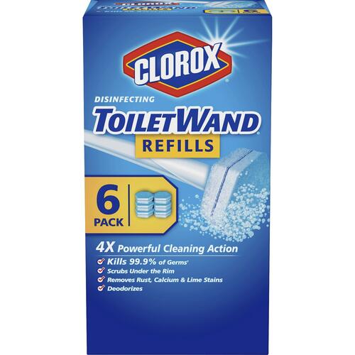 Clorox ToiletWand Disinfecting Refills, Disposable Wand Heads
