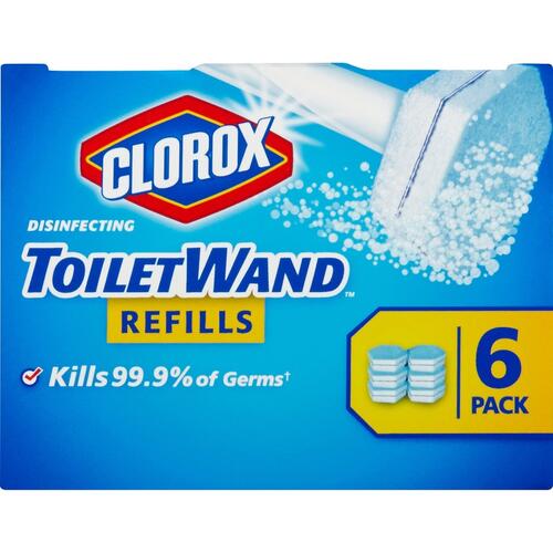 Clorox ToiletWand Disinfecting Refills, Disposable Wand Heads