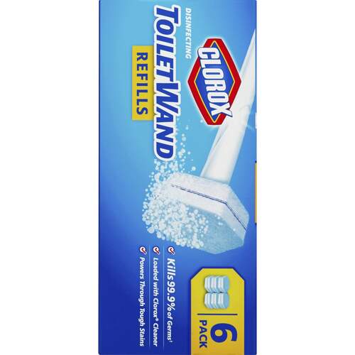 Clorox ToiletWand Disinfecting Refills, Disposable Wand Heads