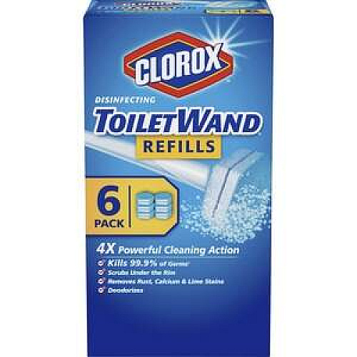 Clorox ToiletWand Disinfecting Refills, Disposable Wand Heads