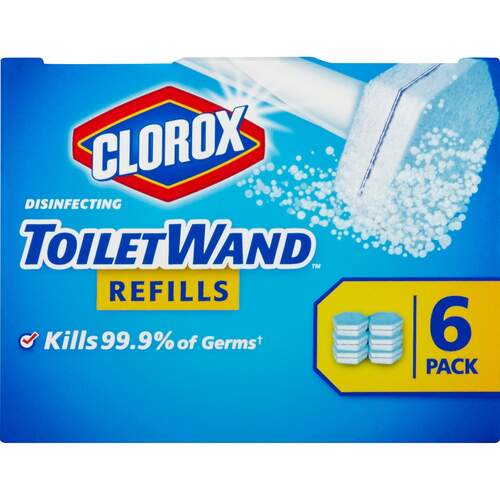 Clorox ToiletWand Disinfecting Refills, Disposable Wand Heads
