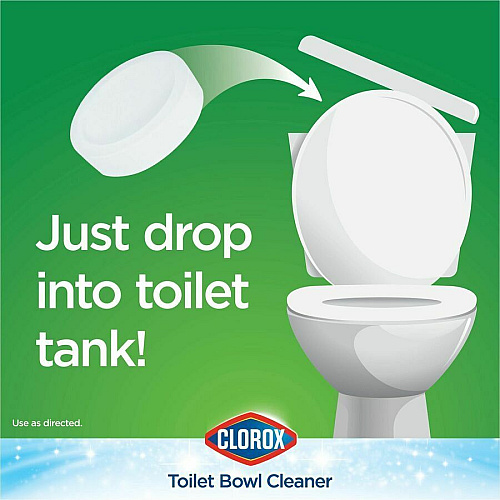 Clorox Ultra Clean Toilet Tablets Bleach (30024BD)