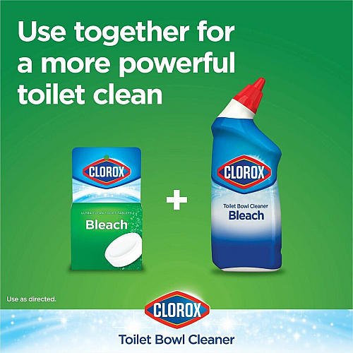 Clorox Ultra Clean Toilet Tablets Bleach (30024PL)