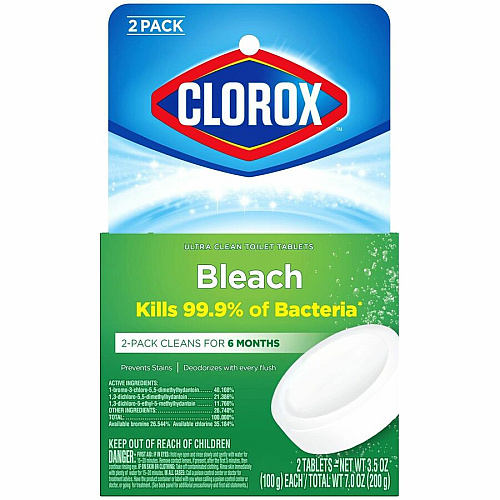 Clorox Ultra Clean Toilet Tablets Bleach (30024PL)