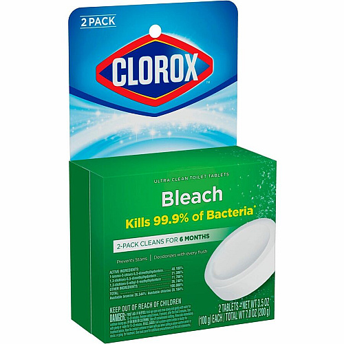 Clorox Ultra Clean Toilet Tablets Bleach (30024PL)