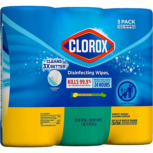 Clorox Disinfecting Cleaning Wipes Value Pack (30112PL)