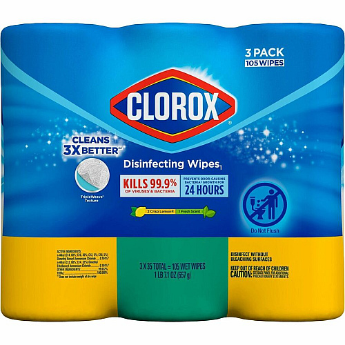 Clorox Disinfecting Cleaning Wipes Value Pack (30112PL)