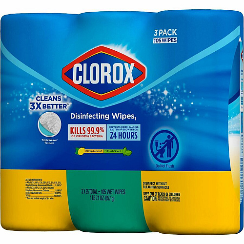 Clorox Disinfecting Cleaning Wipes Value Pack (30112PL)