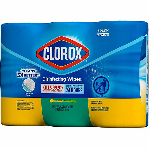 Clorox Disinfecting Bleach Free Cleaning Wipes Value Pack (30208BD)