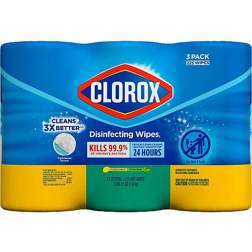 Clorox Disinfecting Bleach Free Cleaning Wipes Value Pack (30208PL)