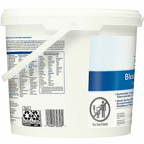 Clorox Healthcare Bleach Germicidal Wipes Bucket (30358PL)