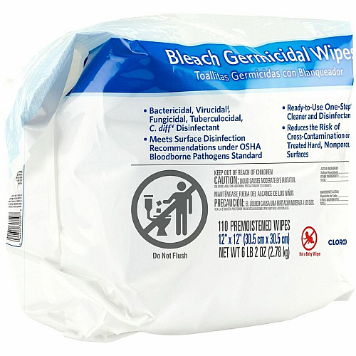 Clorox Healthcare Bleach Germicidal Wipes Bucket Refill (30359BD)