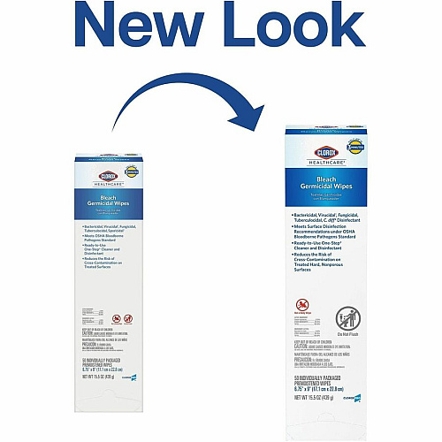 Clorox Healthcare Bleach Germicidal Wipes (30577BD)