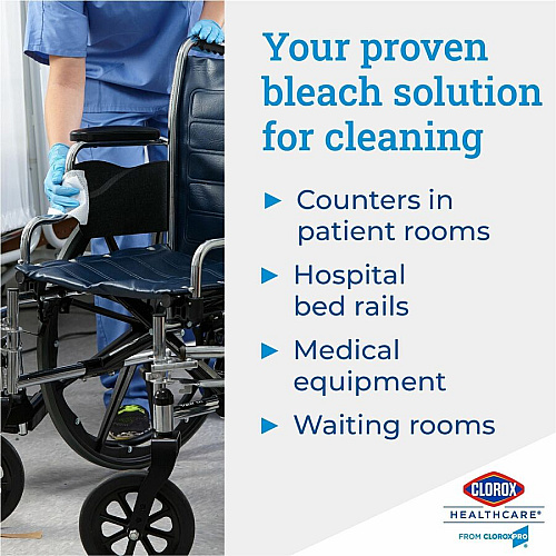 Clorox Healthcare Bleach Germicidal Wipes (30577BD)