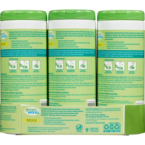 Green Works Compostable Cleaning Wipes