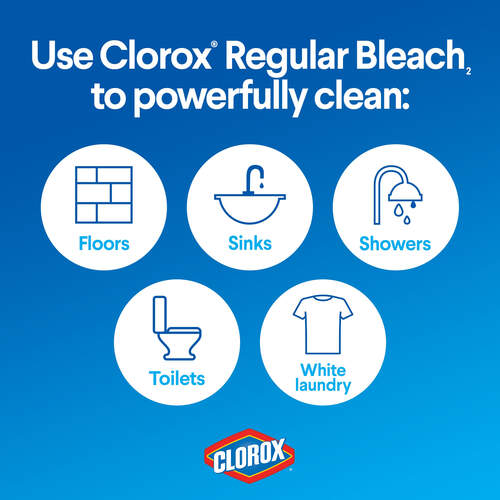 Clorox Disinfecting Bleach, Regular (30769PL)