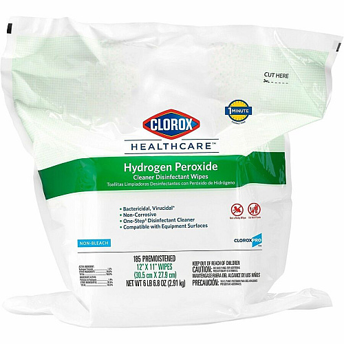 Clorox Healthcare Clorox Healthcare Hydrogen Peroxide Cleaner Disinfectant Wipes Bucket Refill (30827BD)