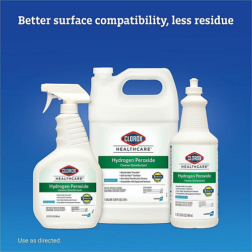 Clorox Healthcare Hydrogen Peroxide Cleaner Disinfectant Spray (30828BD)