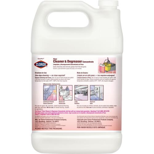 Clorox Professional Floor Cleaner & Degreaser Concentrate Refill (30892BD)