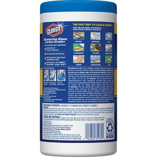 Clorox Disinfecting Wipes with Micro-Scrubbers