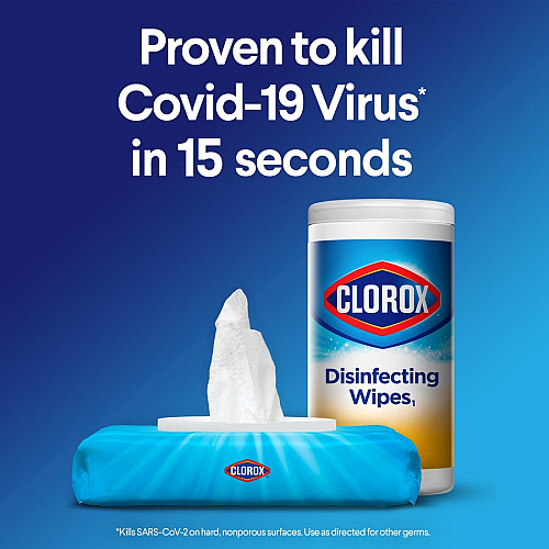 Clorox Disinfecting Cleaning Wipes Flex Pack (31404BD)