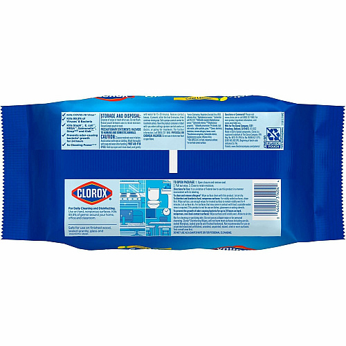 Clorox Disinfecting Cleaning Wipes Flex Pack (31404BD)