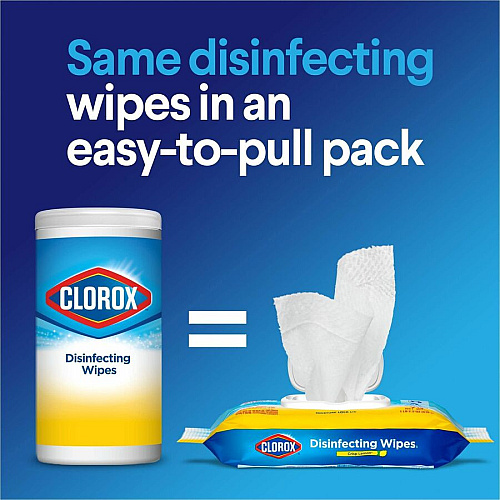 Clorox Disinfecting Cleaning Wipes Flex Pack (31404PL)