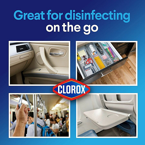 Clorox Disinfecting Cleaning Wipes Flex Pack (31430BD)