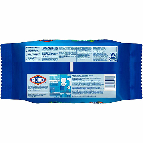 Clorox Disinfecting Cleaning Wipes Flex Pack (31430PL)