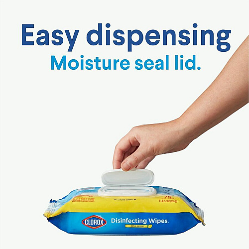 Clorox Disinfecting Cleaning Wipes Flex Pack (31430PL)