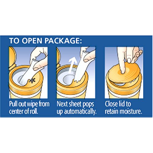 Clorox Disinfecting Wipes with Micro-Scrubbers (31450BD)