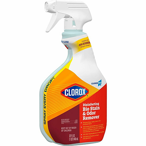 CloroxPro™ Disinfecting Bio Stain & Odor Remover Spray (31903BD)