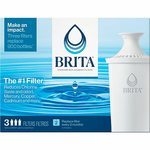 Brita Replacement Water Filter for Pitchers (35503PL)
