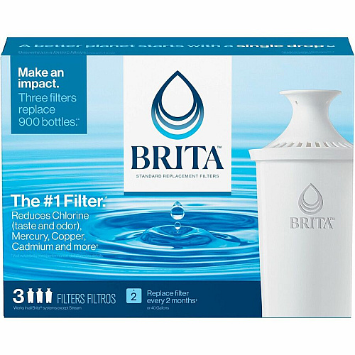 Brita Replacement Water Filter for Pitchers (35503PL)